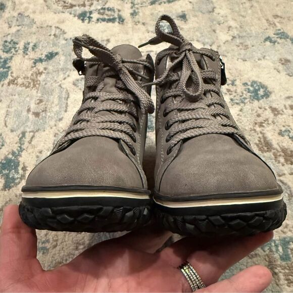 Rieker Cordula Gray Ankle Booties size 6 - Picture 5 of 9